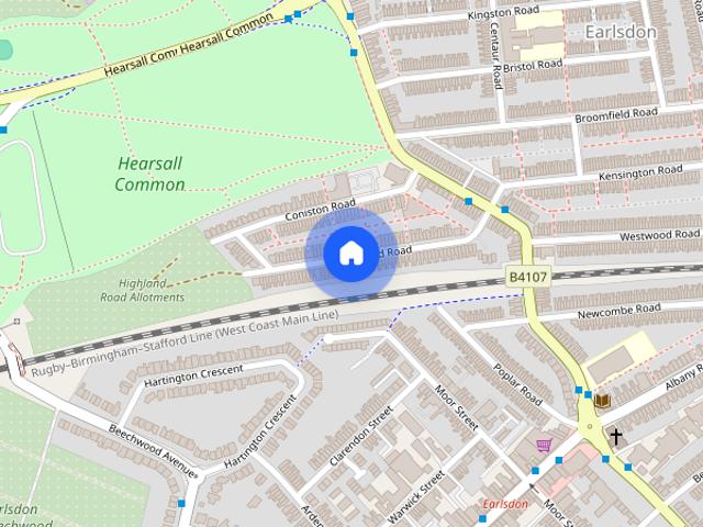 Highland Road, Earlsdon, Coventry, CV5