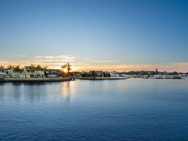 Highly sought after open deep waterfront, located in the suburbs No.1 street