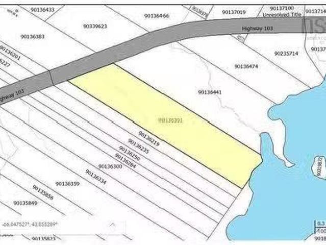 Highway 103, Arcadia, NS, B5A 5J7 vacant land for sale List.