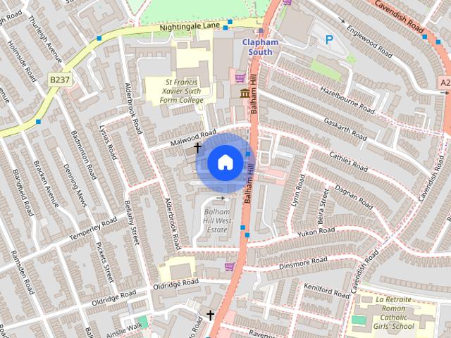 Hillgate Place, Clapham South, SW12