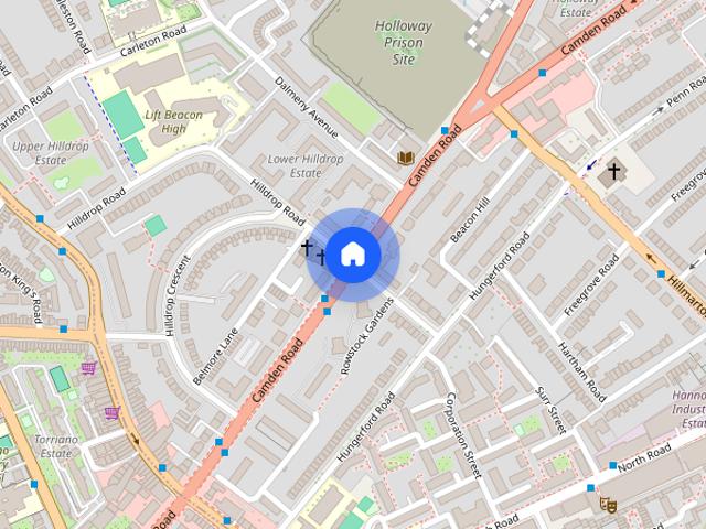 Hilldrop Road, Camden, N7