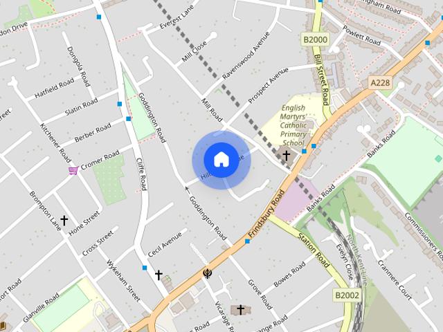 Hillside Avenue, Strood, Rochester, Kent, ME2