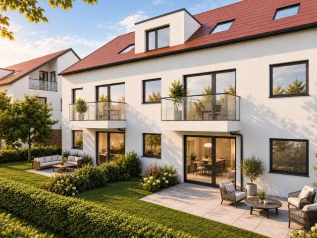Hirtenweiher Karree 2 Zimmer Wohnung mit großem Garten