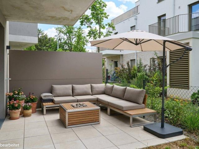 HIRSCHFELD – Einzigartige 2 Zimmer Wohnung mit Terrasse und eigenem Garten