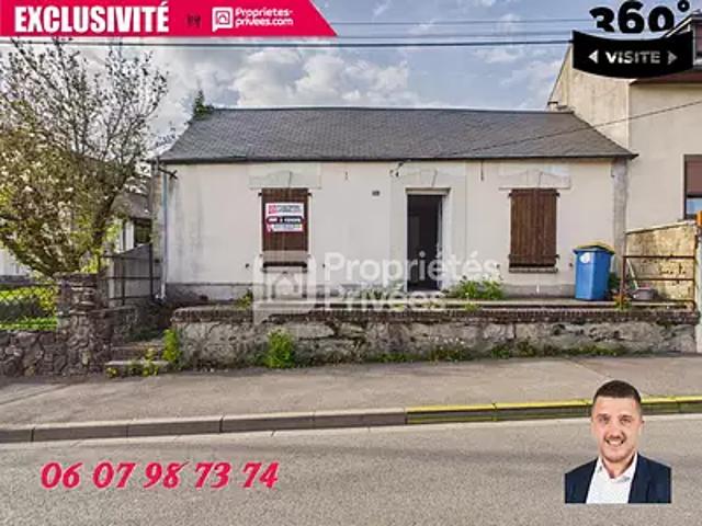 Hirson 02500 Achat / Vente maison 4 pièces t4