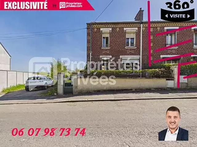 Hirson 02500 Achat / Vente maison 6 pièces t6