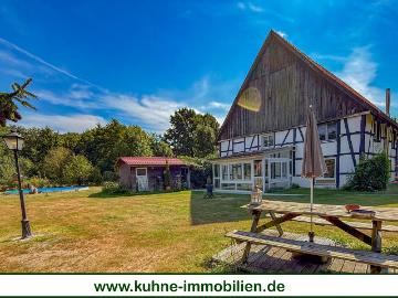 Hist. Resthof für Tier & Pferdeliebhaber – 149 m² Wohnen im denkmalgeschützten Vierständerhaus