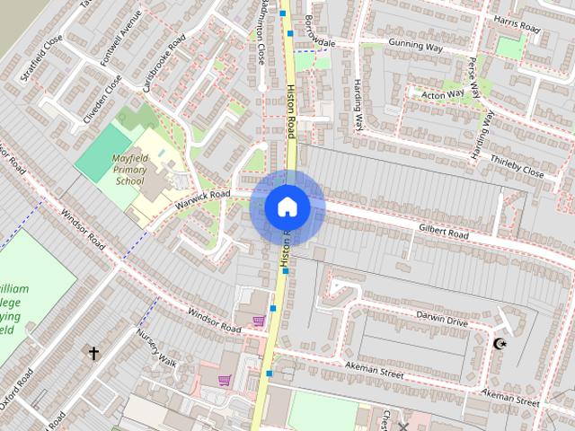 Histon Road, Cambridge, Cambridgeshire, CB4