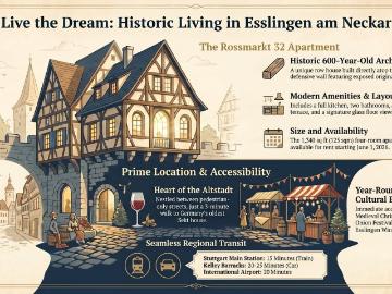 Historic Apartment in the Esslingen Old Town