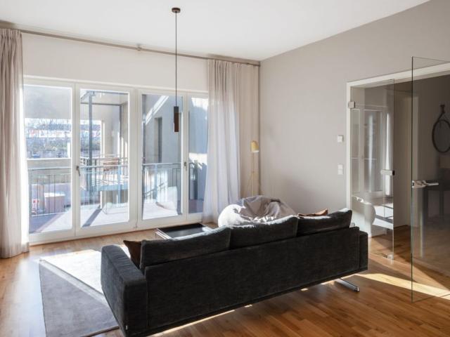 Historic Industrial Loft with 100 m² and Balcony in Leipzig Gohlis