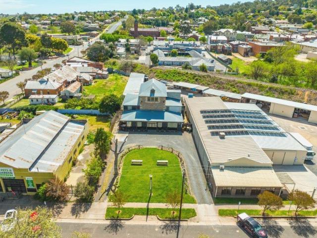 Historic landmark with extensive commercial potential