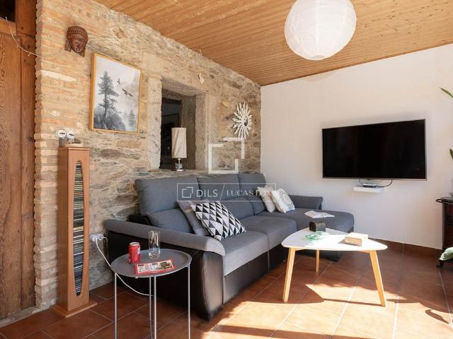 Historic stone barn for rent, fully restored as a small charming house in O Rosal, Pontevedra
