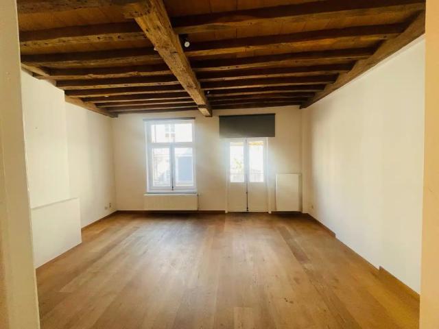 Historisch centrum Brugge. Tussen de Vismarkt en de Coupure. Prachtige, AUTHENTIEK GERENOVEERDE BURGERWONING met 4 SLAAPKAMERS, badkamer met ligbad en douchekamer + STADSPATIO