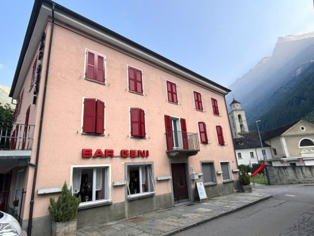 ZU MIETEN IN MESOCCO HISTORIC BAR GENI