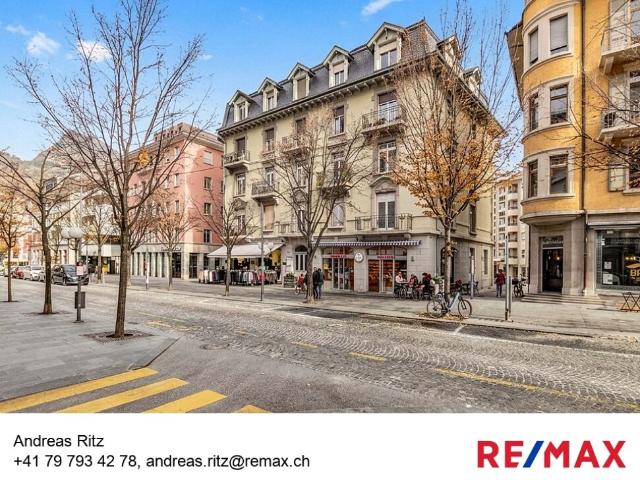 Historische Stadtwohnung im Herzen von Brig 1.OG Nord