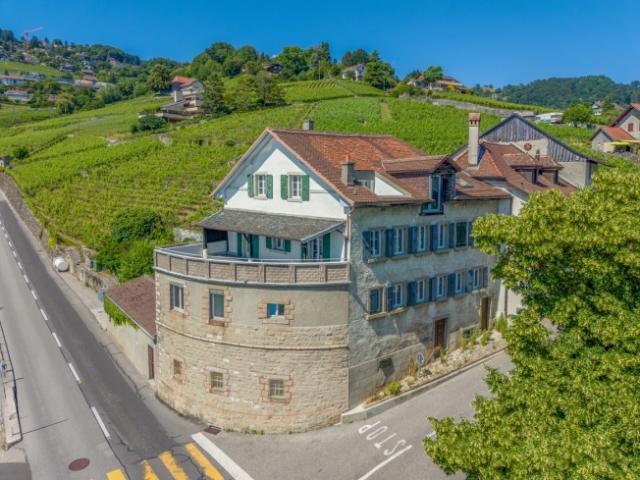 Historischer Komplex, der im Herzen von Lavaux neu erfunden werden soll