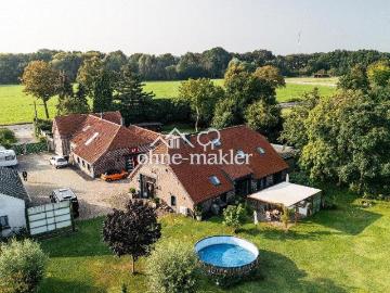 Historisches Bauernhaus auf großzügigem Landgut mit 2 weiteren Einheiten – provisionsfrei
