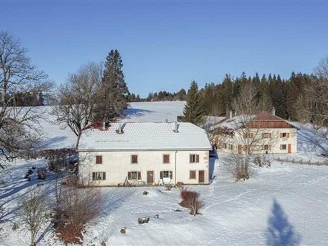 Historisches Reihenhaus auf 17 197 m2 grossem Landwirtschaftsgrundstück