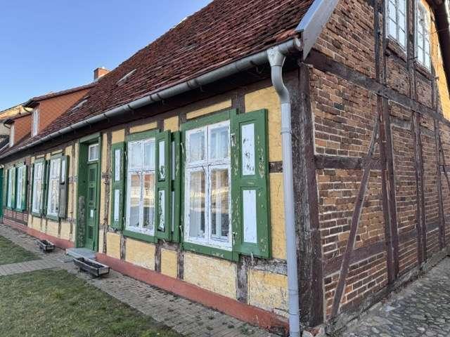 Historisches Fachwerk Ensemble in der Barockstadt Ludwigslust