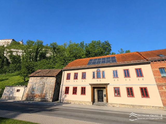 historisches Objekt am Fuße der Dornburger Schlösser