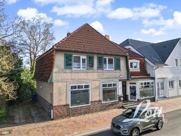 Historisches Wohn und Geschäftshaus in frequentierter Ortskernlage in Apen
