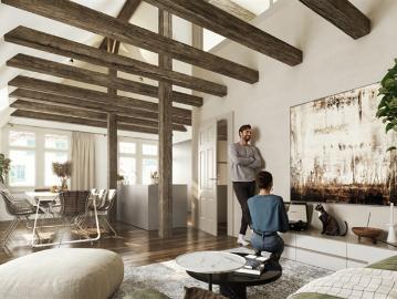 Etagenwohnung kaufen in Willisau - Balkon