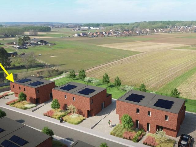 HO BEN nieuwbouw in doodlopende straat met groene ligging