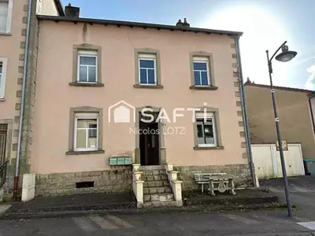Hombourg Haut 57470 Achat / Vente maison 6 pièces t6 parking
