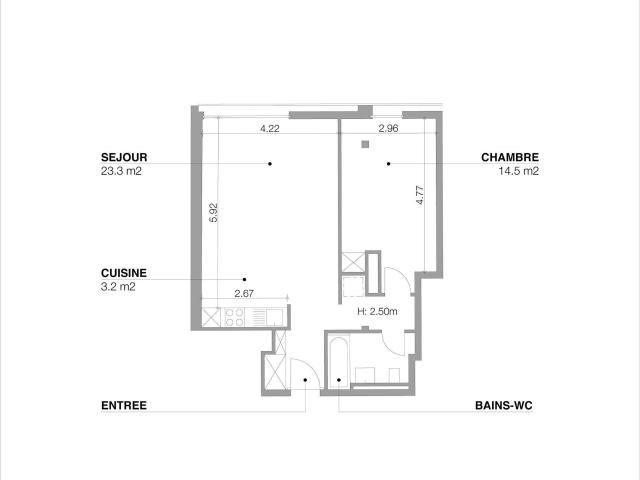 Home 3 rooms | Grand Pré