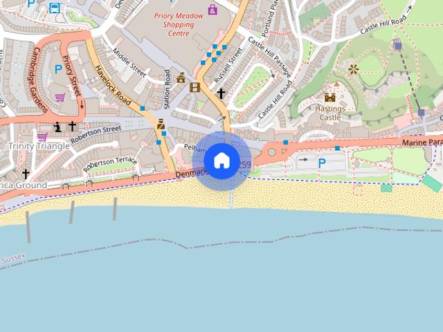 Homedane House, Denmark Place, Hastings, TN34