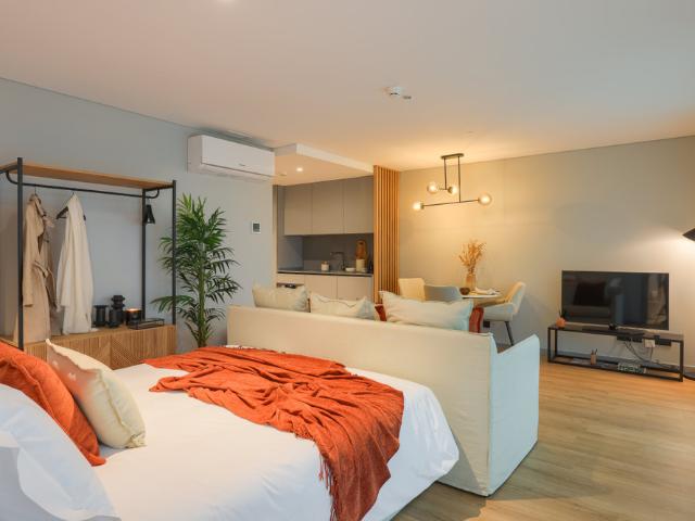 Homey Studio with sofa bed & balcony | Nôma Living