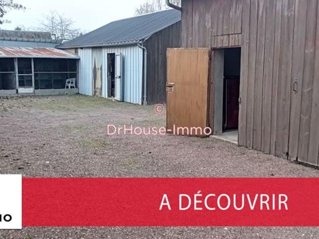 HOMMES: Maison de bourg de 133 m2 avec SES 4 CHAMBRES dont 2 au rez de chaussée, SON GRAND TERRAIN près de 2 000 m2 et ses dépendances