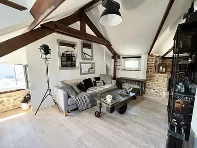 Honfleur 14600 Achat / Vente appartement 2 pièces t2 au dernier étage