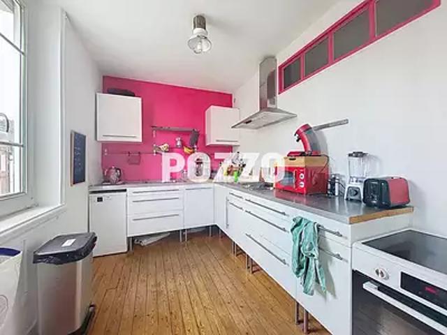 Honfleur 14600 Location appartement 4 pièces t4 au dernier étage