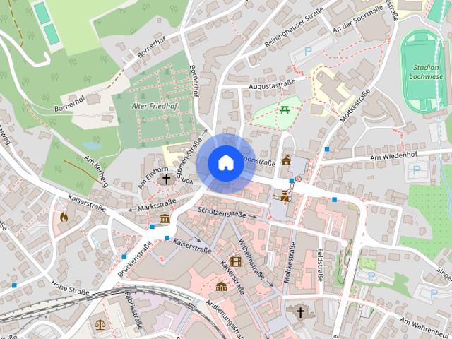 Honig hat es wieder bezahlbare Wohnung im Zentrum vom Gummersbach Mittendrin statt nur dabei!