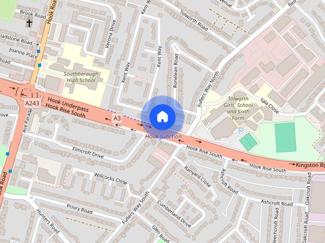 Hook Rise North, Tolworth, Kingston Upon Thames