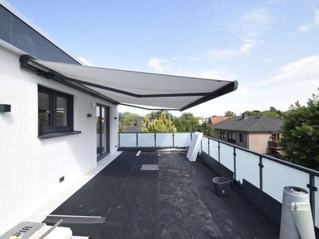 Hoch moderne Penthouse Wohnung Neubau zum 1.7.2026 Rollläden+Stellplatz+Dachterrasse mit Einbauküche