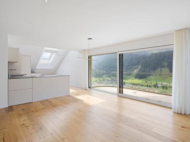 Hoch oben leben mit Aussicht einzigartig und nachhaltig