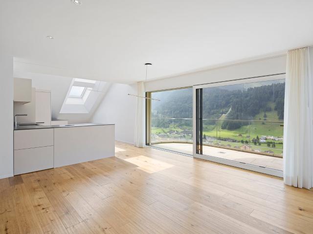 Hoch oben leben mit Aussicht einzigartig und nachhaltig