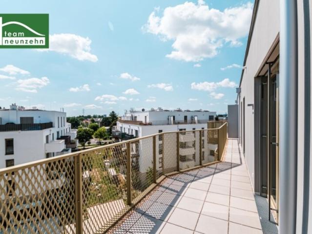 Hoch oben Traumhafte Wohnung mit 3.Zimmer, Balkon, Geothermie mit Fussbodentemperierung im Sommer und Provisionsfrei