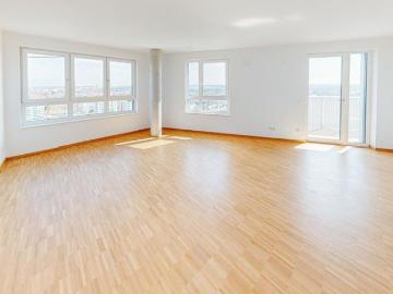 Hoch hinaus wohnen mit Fernblick über München