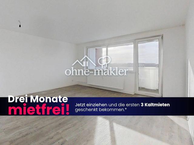 Hoch hinaus: Moderne 3 Zi. Whg. mit BALKON und tollem Ausblick