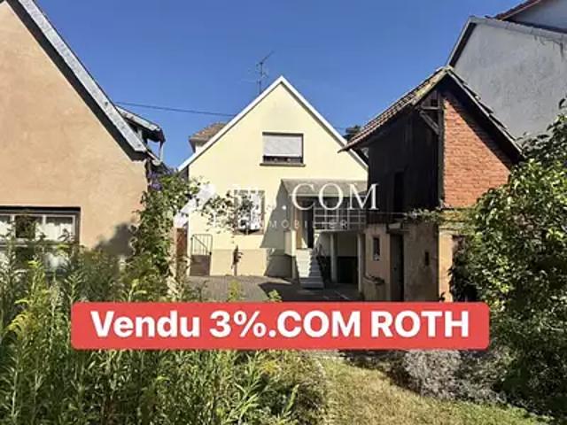 Hochfelden 67270 Achat / Vente maison 5 pièces t5