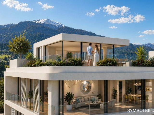 Hochklassige Penthouse Wohnung mit 185m² + 105m² Terrassenfläche Luxuriöses Wohnprojekt in Aldrans