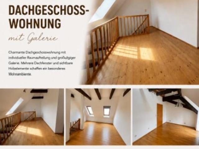 Höchst originelle Dachgeschosswohnung mit Galerie am Griesplatz zu verkaufen!