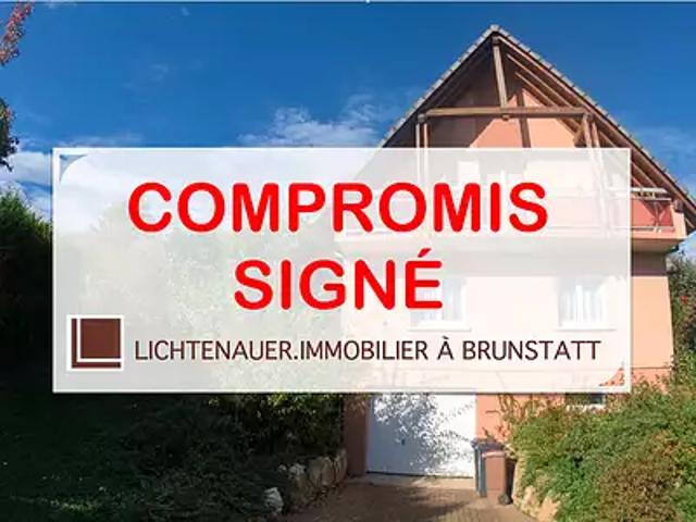 Hochstatt 68720 Achat / Vente maison 6 pièces t6 au dernier étage terrasse