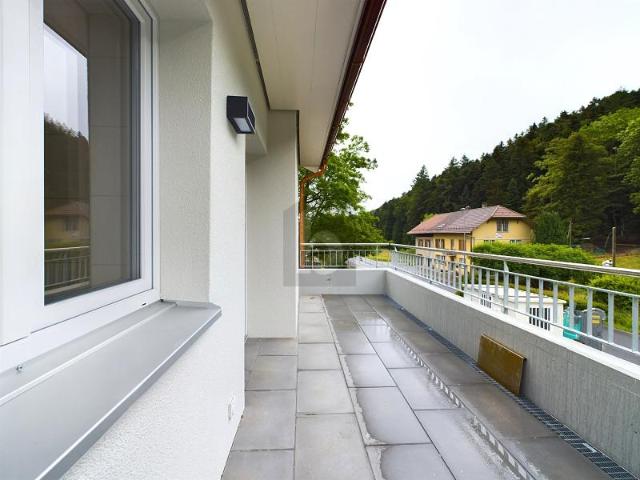 HOCHWERTIG MIT BALKON UND SICHT INS GRÜNE