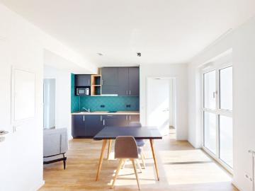 Hochwertig möblierte 1 Zimmer Wohnung