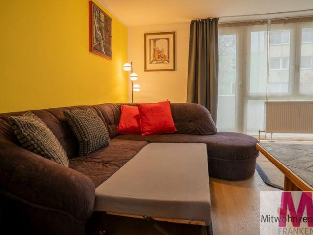 Hochwertig möblierte 3 Zimmerwohnung in bester Nürnberger Lage – Wohnen mit Komfort und Stil