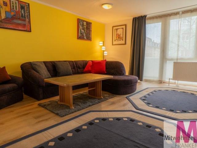 Hochwertig möblierte 3 Zimmerwohnung in bester Nürnberger Lage – Wohnen mit Komfort und Stil